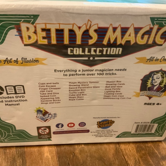 Kids Betty’s Magic Collection kit box, new TOY gift - Picture 4 of 6